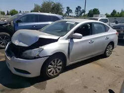 Nissan salvage cars for sale: 2014 Nissan Sentra S