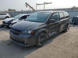 Salvage cars for sale at Kansas City, KS auction: 2017 Dodge Grand Caravan GT