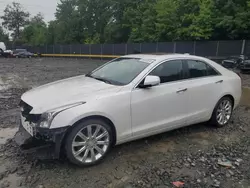 Salvage cars for sale at Waldorf, MD auction: 2016 Cadillac ATS Luxury