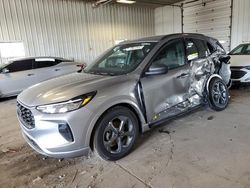 Salvage cars for sale at Franklin, WI auction: 2024 Ford Escape ST Line