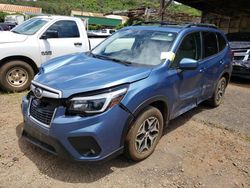 Subaru salvage cars for sale: 2021 Subaru Forester Premium