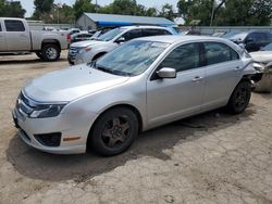 Salvage cars for sale at Wichita, KS auction: 2010 Ford Fusion SE