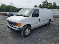 Ford salvage cars for sale: 2007 Ford Econoline E250 Van