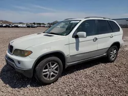 Salvage cars for sale at Phoenix, AZ auction: 2006 BMW X5 3.0I