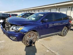 Nissan salvage cars for sale: 2018 Nissan Pathfinder S