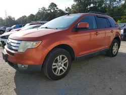 Salvage cars for sale at Savannah, GA auction: 2007 Ford Edge SEL Plus