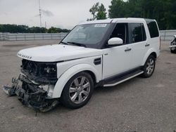 Land Rover salvage cars for sale: 2016 Land Rover LR4 HSE