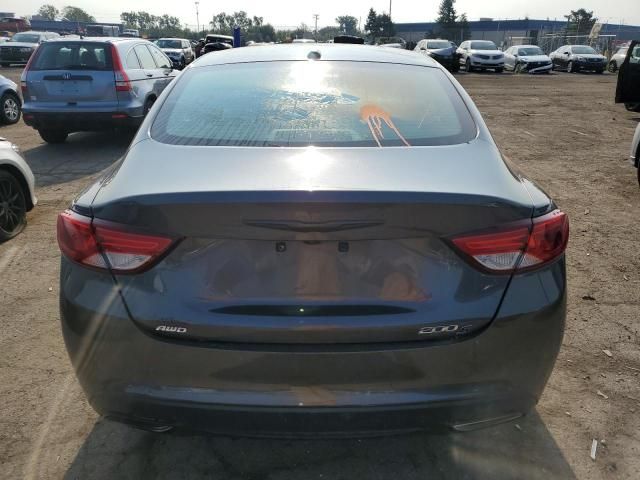 2016 Chrysler 200 S