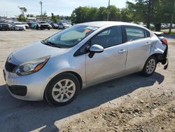 KIA salvage cars for sale: 2015 KIA Rio LX