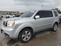 Salvage cars for sale at Wilmer, TX auction: 2013 Honda Pilot EX