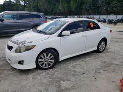 Salvage cars for sale at Ocala, FL auction: 2009 Toyota Corolla Base