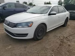 2013 Volkswagen Passat S en venta en Elgin, IL