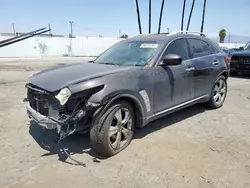 Salvage cars for sale at Van Nuys, CA auction: 2011 Infiniti FX35