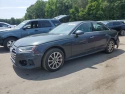 Salvage cars for sale from Copart Glassboro, NJ: 2021 Audi A4 Premium 40