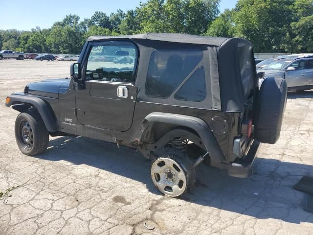 2004 Jeep Wrangler / TJ SE