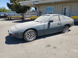 Salvage cars for sale at Martinez, CA auction: 1979 Porsche 924