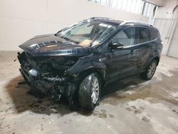 Salvage cars for sale at Austell, GA auction: 2017 Ford Escape Titanium