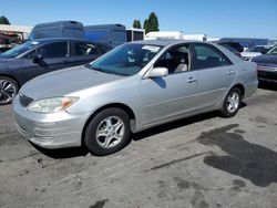 Toyota salvage cars for sale: 2004 Toyota Camry LE