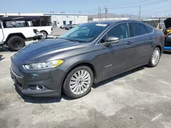 Salvage cars for sale at Sun Valley, CA auction: 2016 Ford Fusion SE Hybrid