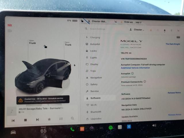 2022 Tesla Model Y