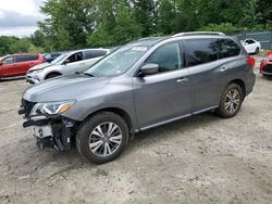 Nissan salvage cars for sale: 2018 Nissan Pathfinder S