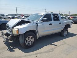 Dodge Dakota Quad slt salvage cars for sale: 2007 Dodge Dakota Quad SLT