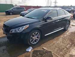 Salvage cars for sale at Elgin, IL auction: 2015 Hyundai Sonata Sport