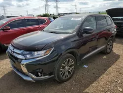 Salvage cars for sale at Elgin, IL auction: 2018 Mitsubishi Outlander SE