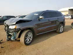 Jeep salvage cars for sale: 2016 Jeep Grand Cherokee Summit