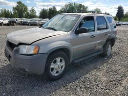 Salvage cars for sale at Portland, OR auction: 2001 Ford Escape XLT