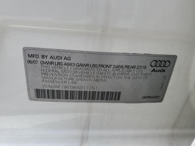 2008 Audi A4 2.0T