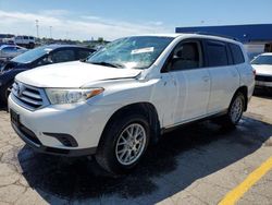 2013 Toyota Highlander Base en venta en Woodhaven, MI