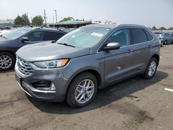 Salvage cars for sale at Denver, CO auction: 2021 Ford Edge SEL