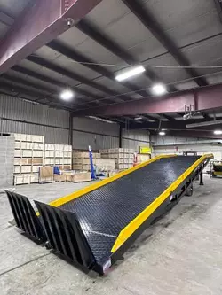 Salvage trucks for sale at Houston, TX auction: 2024 Othi Yard Ramp