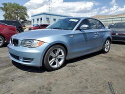 Salvage cars for sale at Albuquerque, NM auction: 2011 BMW 128 I