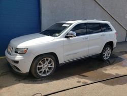 Salvage cars for sale at Hillsborough, NJ auction: 2014 Jeep Grand Cherokee Summit