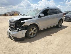 Carros salvage sin ofertas aún a la venta en subasta: 2017 Dodge Journey Crossroad