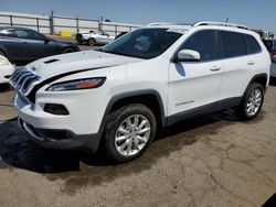 Salvage cars for sale at Fresno, CA auction: 2017 Jeep Cherokee Limited