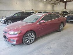 Chevrolet salvage cars for sale: 2018 Chevrolet Malibu LT