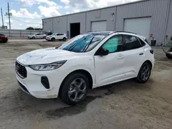 Salvage cars for sale at Jacksonville, FL auction: 2023 Ford Escape ST Line