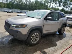 Jeep salvage cars for sale: 2021 Jeep Cherokee Trailhawk