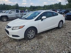 2012 Honda Civic LX en venta en Candia, NH