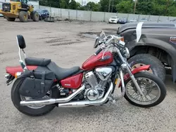 Salvage motorcycles for sale at Chalfont, PA auction: 2006 Honda VT600 CD