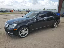 Mercedes-Benz salvage cars for sale: 2012 Mercedes-Benz C 250