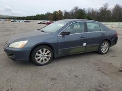 Salvage cars for sale at Brookhaven, NY auction: 2007 Honda Accord EX