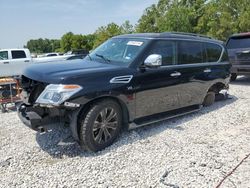 Salvage cars for sale at Houston, TX auction: 2018 Nissan Armada Platinum