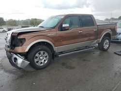 Salvage trucks for sale at Lebanon, TN auction: 2012 Ford F150 Supercrew