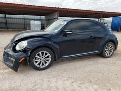 Salvage cars for sale at Andrews, TX auction: 2018 Volkswagen Beetle S