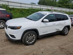 Jeep salvage cars for sale: 2021 Jeep Cherokee Latitude LUX