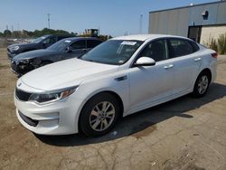 Salvage cars for sale at Woodhaven, MI auction: 2016 KIA Optima LX